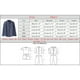 thumbnail image 4 of Camisas Para Hombre Slim Fit Camisa de manga larga con solapa y hebilla de bolsillo para hombre (Navy, 3XL), 4 of 4