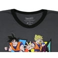 thumbnail image 5 of Dragon Ball Z Men's Character Triangle Design Adult Anime Ringer T-Shirt, 5 of 7