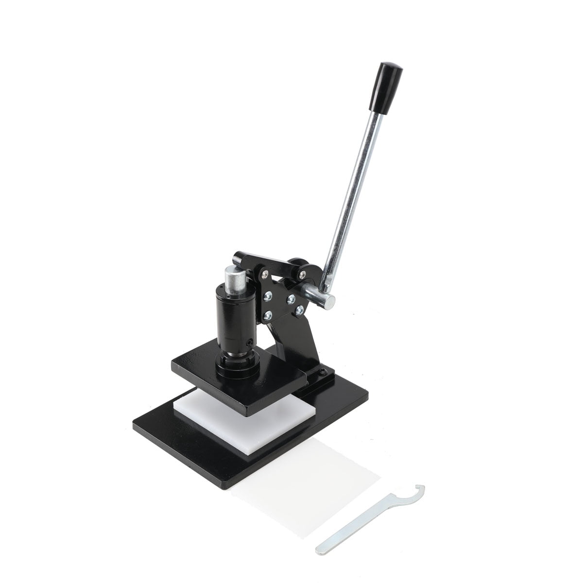 YILIKISS Manual Leather Cutting Machine Die Cutter Hand Press Tool 14*10cm For Leather Fabric