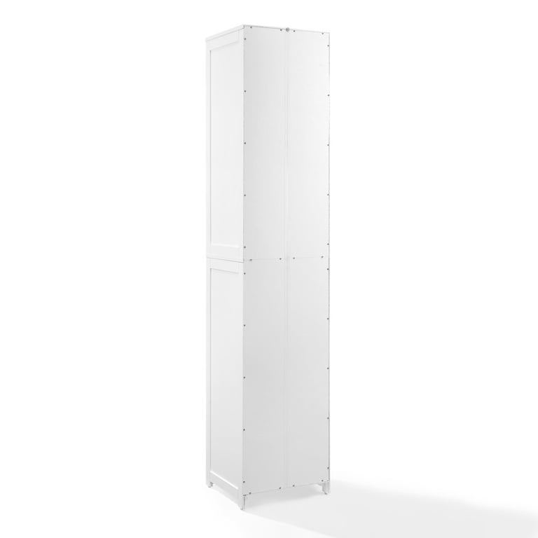 Crosley Furniture Savannah Linen Storage Cabinet, Laundry Room