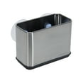 thumbnail image 5 of Kitchen Details Suction Cup Side Mount Stainless Steel Sink Caddy, 5 of 5