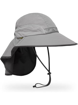 Solaris Fishing Hat with Ear Neck Flap Cover Wide Brim Sun Protection Safari Cap for Men Women Hunting Hiking Camping Boating & Outdoor Adventures