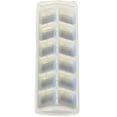 thumbnail image 3 of 4-Pack Stackable Kitchen Ice Cube Trays - 12 Medium Cubes Each, White & Blue, Multi-Use - Traditional Design By Dependable Industries Inc. Essentials, 3 of 5