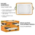 thumbnail image 3 of Sheep Carrots Square Storage Bins with Handles Collapsible Containing Box 1 Pack, 3 of 9