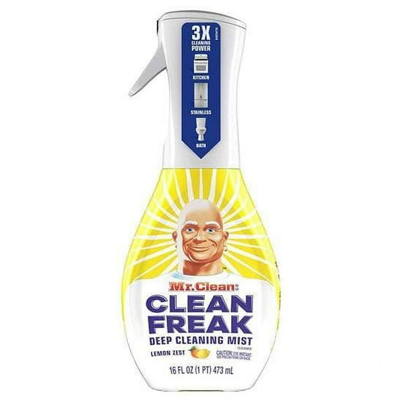 Mr. Clean Clean Freak 16 oz. Deep Cleaning Mist Multi-Surface Spray Lemon Zest