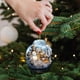 thumbnail image 1 of Wmhnj Adorno de bola de cristal acrlico con forma de copo de nieve y muñeco de nieve, ideal para decorar el rbol de Navidad., 1 of 8