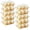 10, variant on (6 Count x 40 Sets) Cupcake Containers, Half Dozen Clear Cupcake Boxes, Thick Plastic Muffin Holders with Detachable Tall Dome Lid, Disposable Cupcake Carriers, BPA Free, Standard Size