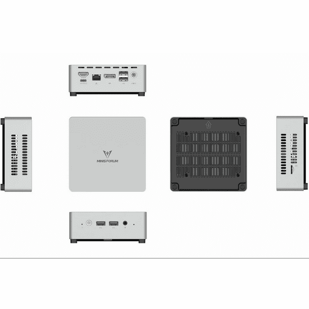 Minisforum UN100L Mini PC / Mini Computer with 16GB RAM