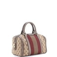 thumbnail image 2 of Pre-Owned Vintage Web Boston Bag GG Canvas Small By Rebag, 2 of 9