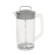 thumbnail image 2 of Estante de almacenamiento de liquidación Plertrvy Tanque mezclador de jugo, Jarra mezcladora de 68 oz Jugo para refrigerador Jarra de plástico con tapas Émbolo y asa Jarra de té Jarra transparente, 2 of 8