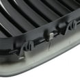 thumbnail image 6 of Unique Bargains 2pcs Glossy Black Front Kidney Grille Grill for 2011-2015 for BMW F10 4D, 6 of 6