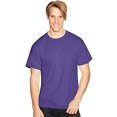 thumbnail image 2 of Hanes ComfortBlend EcoSmart T-Shirt à Col Ras du Cou pour Hommes, TG, Violet, 2 of 5