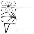 thumbnail image 3 of unbranded Soporte De Para Plantas De Hierro Negro Con Soporte Y Hueco, 3 of 8