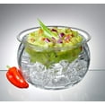 thumbnail image 4 of Prodyne Double Ice Dip Bowls with Caddy, One Size, Clear, 4 of 6