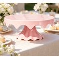thumbnail image 6 of HOC Essential Cake Stand â Round Dessert Display for Halloween Parties, Weddings and Birthdays,Cupcake Holder, Candy Tray, Lightweight and Reusable, 6 of 7