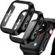 thumbnail image 2 of Vidrio + cubierta para Apple Watch case 7/6/SE/5/4/3/2/1 iWatch 42mm 38mm vidrio templado parachoques para apple watch 44mm 40mm 45mm 41mm Tan Jianjun unisex, 2 of 2