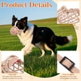 thumbnail image 2 of Dog Muzzle, Basket Muzzle for Biting, Chewing and Scavenging, Humane Cage Mouth Cover, Suitable for Grooming and Training, Size 6, 2 of 7