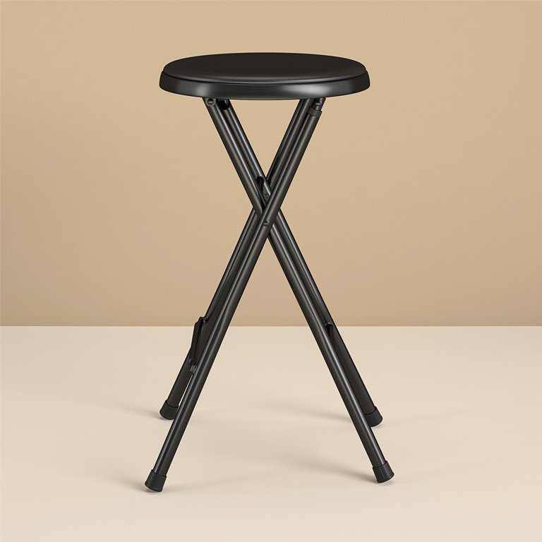 Foldable metal stool hot sale