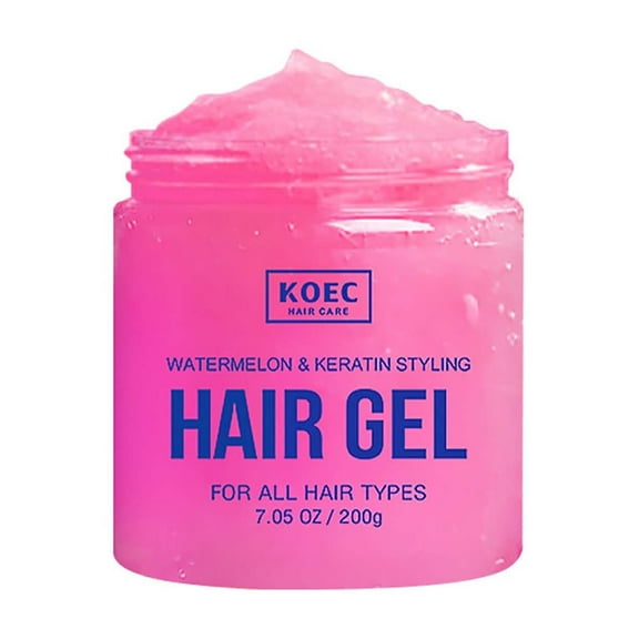 FSTDelivery Up to 50% Off! Watermelon Styling Hair Gel Perfume Oil Control Refreshing Long-lasting Hair Wax Delivers Long Lasting 200ML,Christmas Gifts for Women
