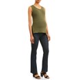 thumbnail image 4 of Maternity Oh! Mamma Flared Jean with Full Panel (Available in Multiple Colors), 4 of 4