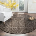 thumbnail image 3 of SAFAVIEH Martha Stewart Strolling Garden Geometric Area Rug, Coffee/Brown, 3'9" x 5'9", 3 of 5