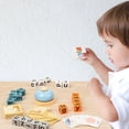 thumbnail image 5 of Darzheoy Wooden English Spelling Game Toy, Interactive Letter Puzzle Blocks, Early Education Learning for Kids, 5 of 9