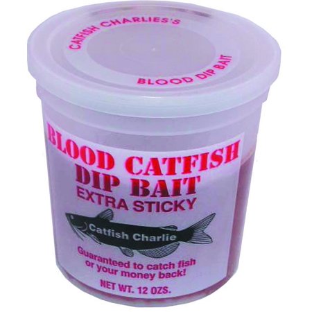 UPC: 0022743623452 | Catfish Charlie BD-12-12 Dip Bait Blood 12oz