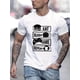 thumbnail image 1 of Camiseta con estampado elegante "Eat Sleep Game Repeat" para hombre, de verano y primavera, informal, de manga corta, estilo moderno, deportiva y novedosa para el tiempo libre., 1 of 6