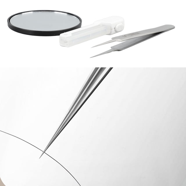 Blackhead Twezers, Blackhead Extractor Pinzas LED ACERO INOXINO DE ACERO PARA ZIT