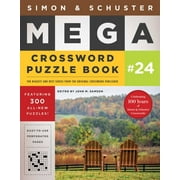 S&S Mega Crossword Puzzles: Simon & Schuster Mega Crossword Puzzle Book #24 (Series #24) (Paperback)