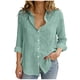 thumbnail image 1 of Camiseta de Manga Larga de la Mujer, Camiseta de Poliéster Suave para Primavera Verano, 1 of 6