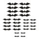 thumbnail image 2 of Pegatinas de pared de murciélagos 3D, suministros para fiesta de Halloween 28PCS, 2 of 9