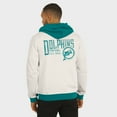 thumbnail image 5 of Men's Darius Rucker Collection by Fanatics Cream Miami Dolphins Distressed Graphics Full-Zip Hoodie, 5 of 6