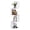 White-5 Floors, variant on HRWGMUKVBG Floating Book Shelves for Wall, 5‑Tier Zigzag Corner Shelf Wall Mounted, Radial Corner Floating Shelf, for Living Room, Bedroom, Bathroom, Home Office.Black