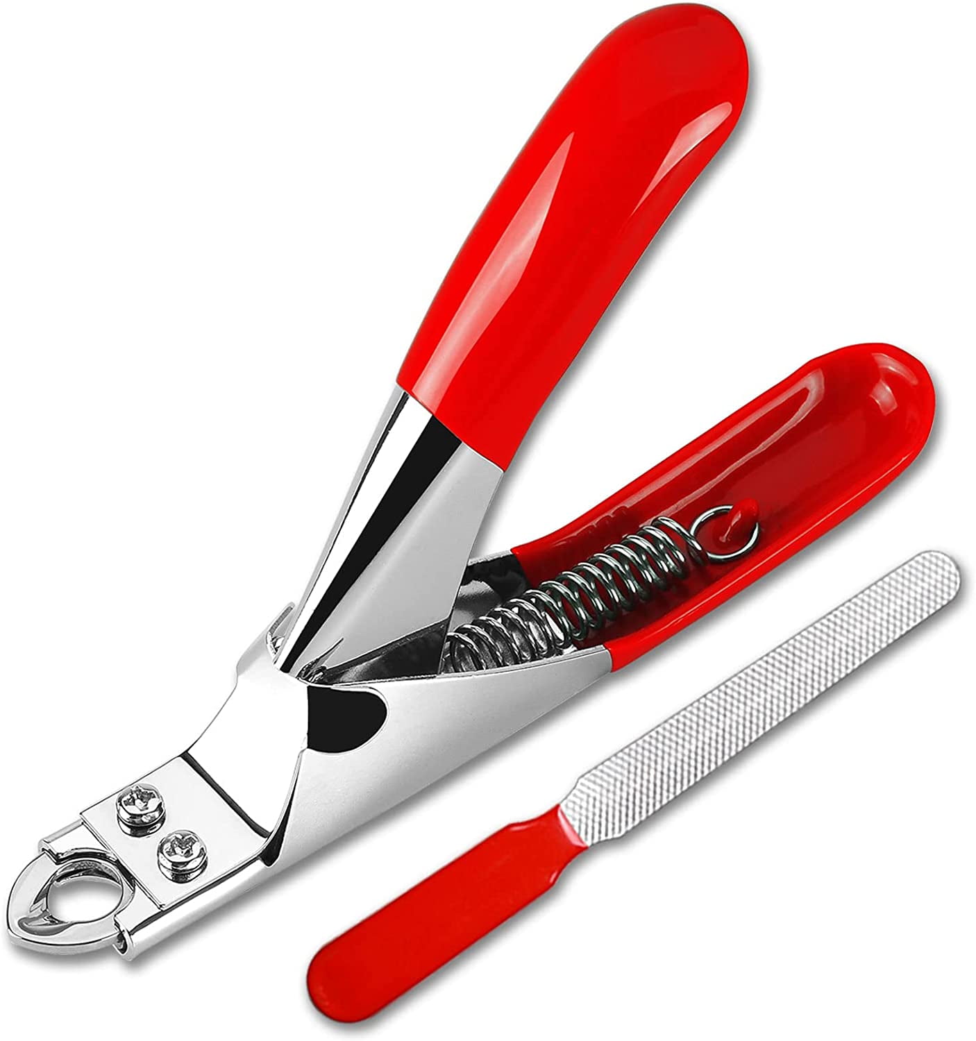 Innovations LED Light Pet Nail Clipper Great for Trimming Cats Dogs Nails Claws 5X Magnification That Doubles as a Nail Trapper Quick Clip Steal Blades with REPLACMENT BLADES Walmart