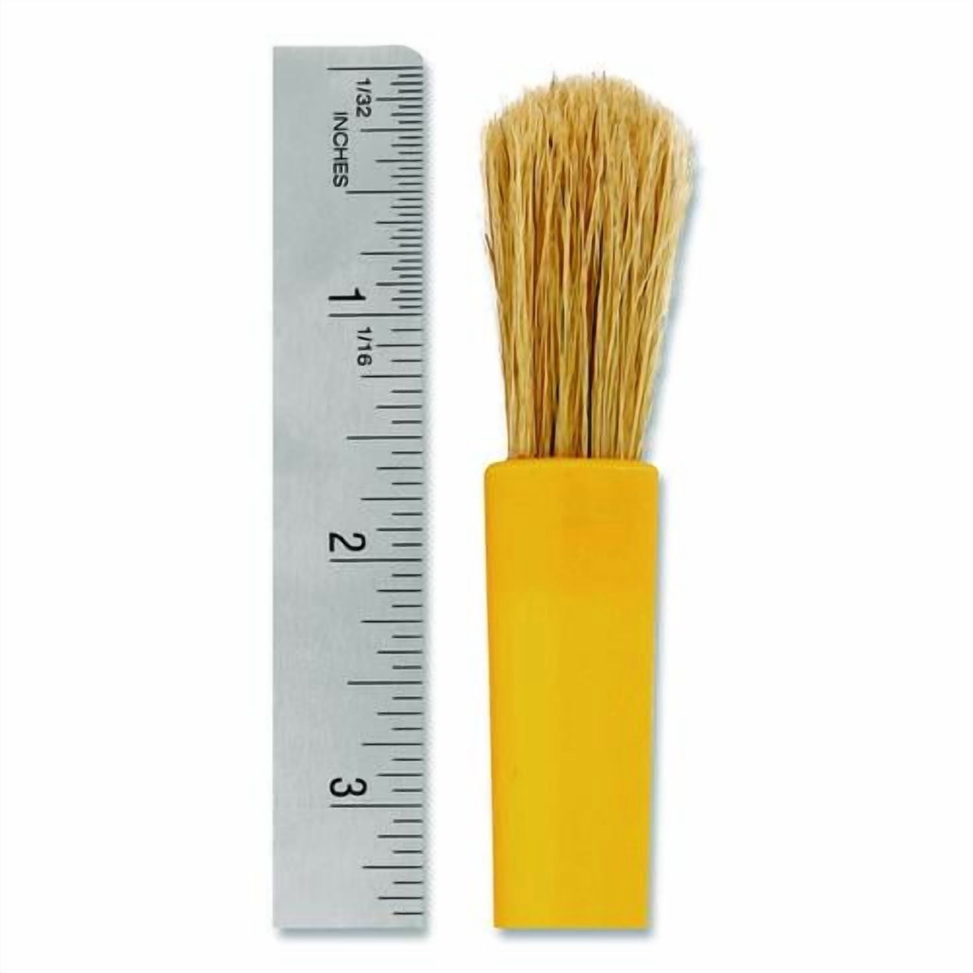 Art Brushes So Big, 7.63" Long, Natural Hair, 1.38" Round Brush | Bundle of 10