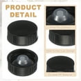 thumbnail image 3 of Uxcell 32 Pcs Cubierta de Resina Fenólica, Tapas de Tornillo de Sellado de Polímero de 28 mm, Tapas de Repuesto de Plástico para Botellas de Químicos, Alimentos, Cosméticos, Negras, 3 of 7