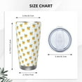 thumbnail image 4 of Salouo Cute Duck Diver Print 20oz Tumbler with Lid,Stainless Steel Vacuum Insulated Tumbler Durable Insulated Coffee Mug Thermal Cup with Splash Proof Sliding Lid-Without Straw, 4 of 8