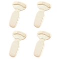 thumbnail image 2 of Heel Grips Liners for Loose Shoes – T-Shaped Anti-Slip Heel Pads with Textured Grip & Slim Design, Ideal for Sneakers Loafers Pumps Ankle Boots (White-2pair), 2 of 6