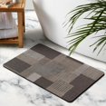 thumbnail image 3 of Luxury Indoor Area Rug, 20x32 inch, Slate, Modern Geometric Patchwork Design, Perfectly Suits Bedroom, Office, Living Room, Entryway Decor, Ideal for Hardwood Floors - Rockwood Collection, 3 of 5