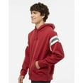 thumbnail image 2 of J. America Vintage Athletic Hooded Sweatshirt, 2 of 5