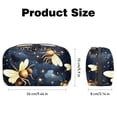 thumbnail image 5 of Honeybee Hard Drive Cases Cable Organizer Small Travel Electronic Organizer Charger Case Organizer Oxford Fabric Waterproof Storage Bag for Protecting Electronic Gadgets - 5.9x9.44x3.14 in, 5 of 6