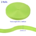thumbnail image 3 of Correa de sujeción para árboles Uxcell - 2 rollos de 295 pies x 1 pulgada, correas de sujeción para jardinería aplicables a exteriores/jardín (amarillo fluorescente), 3 of 6