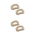 thumbnail image 2 of Guardurnaity Zapato ligero de perlas de imitación Clip con incrustaciones de diamantes de imitación Llamativo botón trasero plano Clips de tacón alto Cuadrado 2piezas Guardurnaity CBP499623, 2 of 5