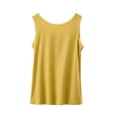 thumbnail image 4 of Ltctricy Womens Sleeveless Pajama Tops Lace Crew Neck Sleep Tank Tops Casual Loose Fit Loungewear Summer Clothing, 4 of 7