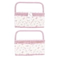 thumbnail image 4 of LAFGUR Sewing Basket, Vintage Fabric Craft Sewing Kits, For Adults For Thread Household Use Organization, 4 of 8