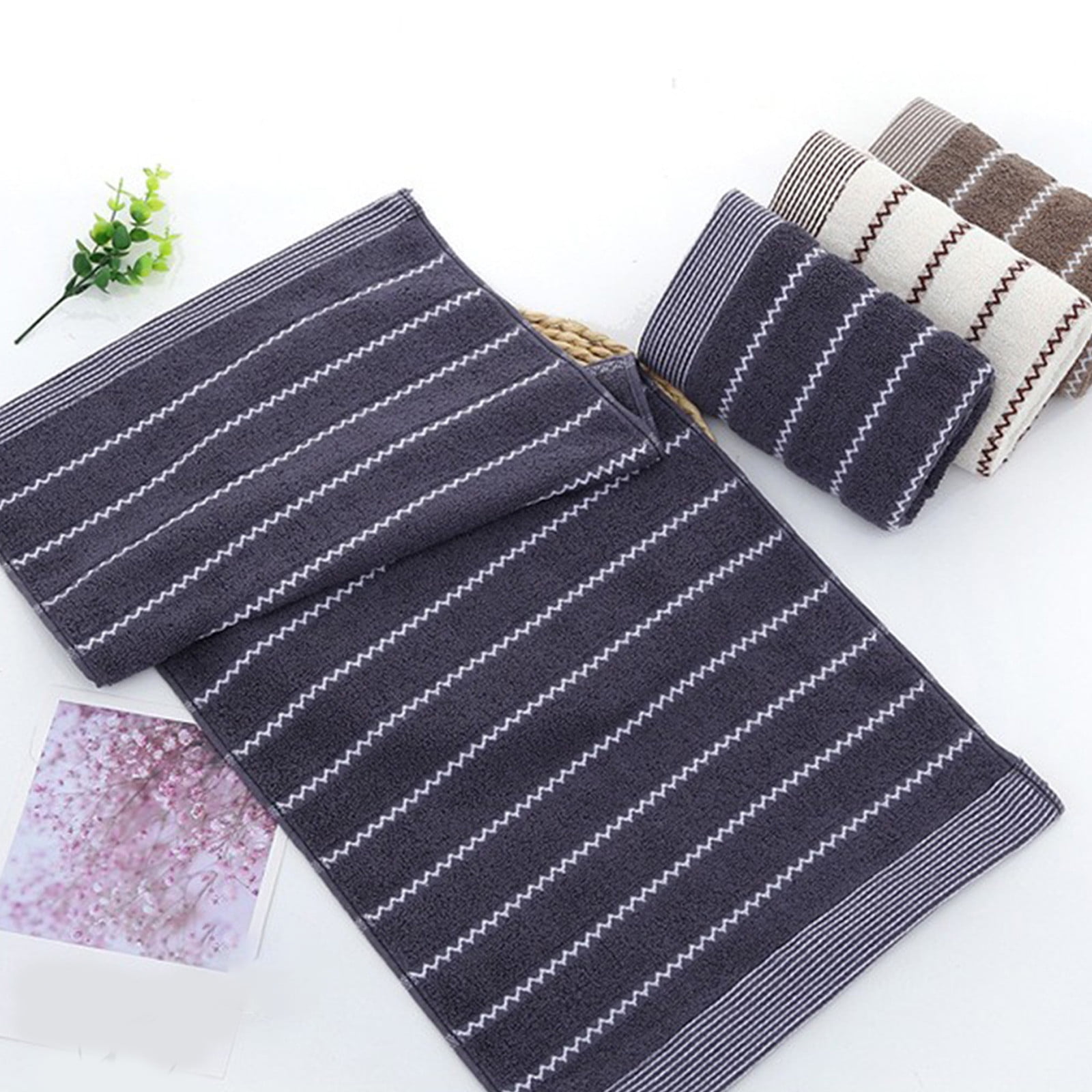 Clearance! Dmlowu Bath Towel Set 12pc Luxury Soft Bath Towels Super Absorbent Quicker Dry Cotton Hand Towels 13x27" Comfortable Bathroom Towels for School Hotel Home Gym Travel Camp Pool