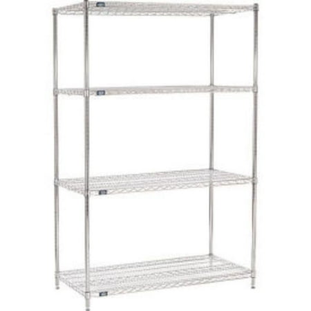 

63 x 54 x 21 in. Nexel ESD Starter 5 Tier Wire Shelving