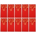 thumbnail image 1 of Weiweiguan 10 Pcs Enveloppes Rouges pour Festival du Printemps Chinois Paquets Rouges Fête Enveloppes Rouges, 1 of 7