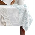 thumbnail image 4 of Ombre Brown Blue Table Cloth Waterproof Tablecloths, Summer Coastal Ocean Sea Beach Wave Tablecloth Dining Table Cover for Kitchen Party Tabletop Outdoor, Rectangle Tablecloth 60x102 Inch, 4 of 9